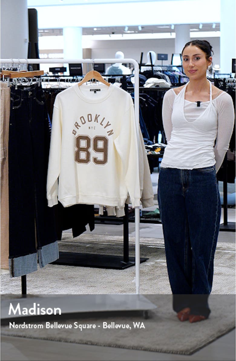 Brooklyn 89 Sweatshirt, sales video thumbnail
