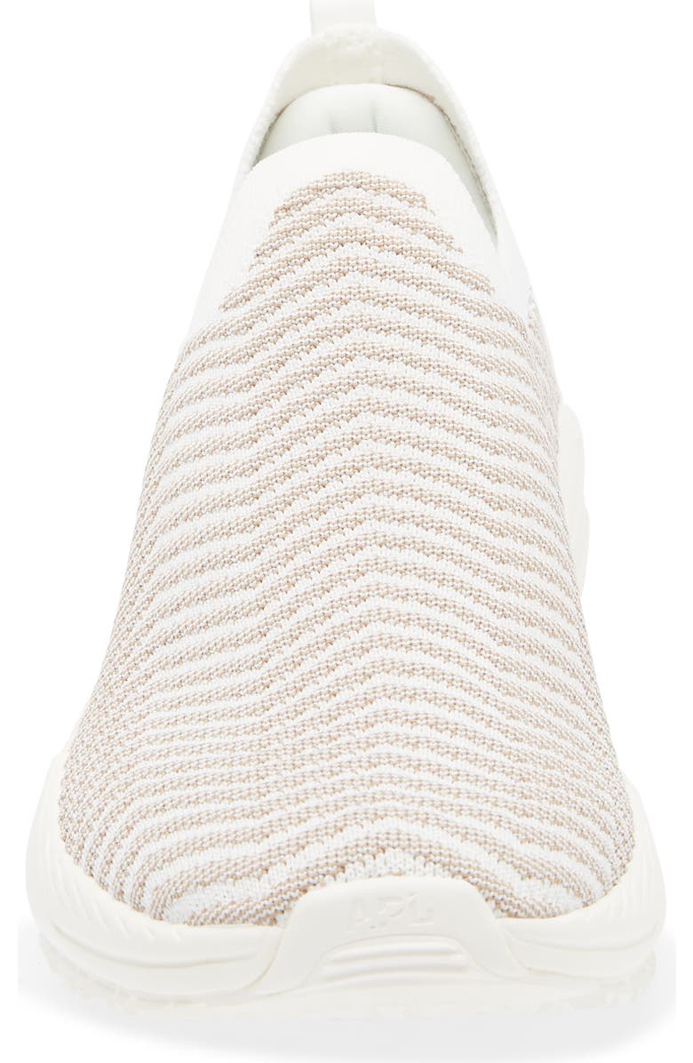 APL TechLoom Traveler Slip-On Sneaker, Alternate, color, Ivory / Sandstone