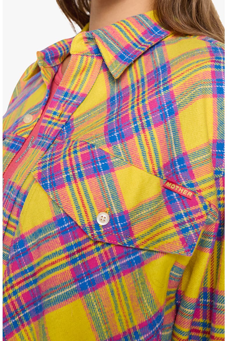 The Lazy Sunday Plaid Shirt, Alternate, color, POWER BALLAD