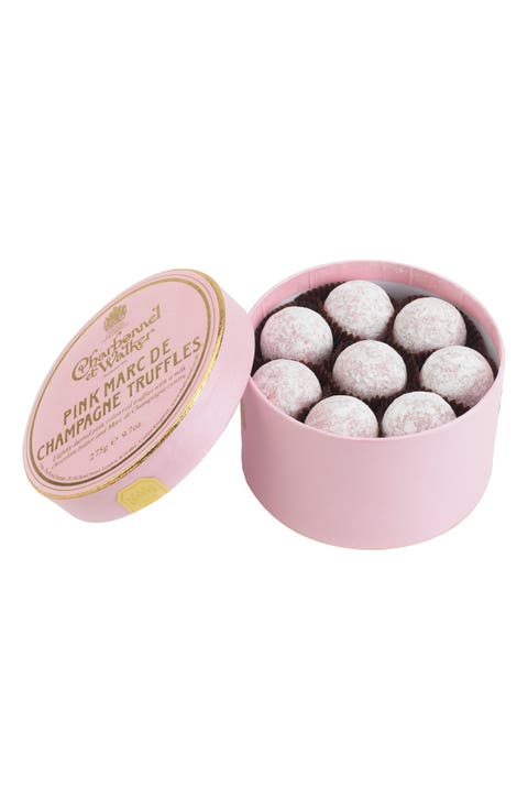 Pink Marc de Champagne Truffles
