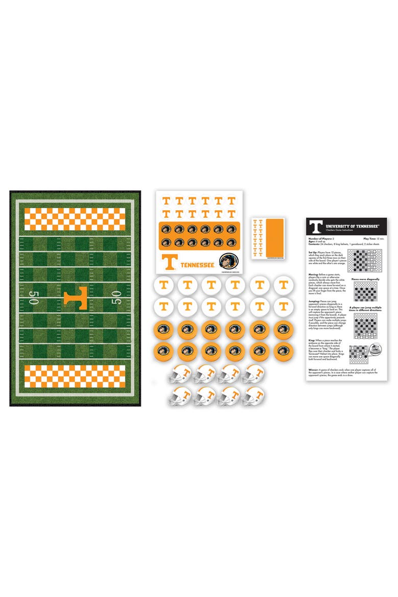 Tennessee Volunteers Checkers Board Game, Alternate, color, Multicolor
