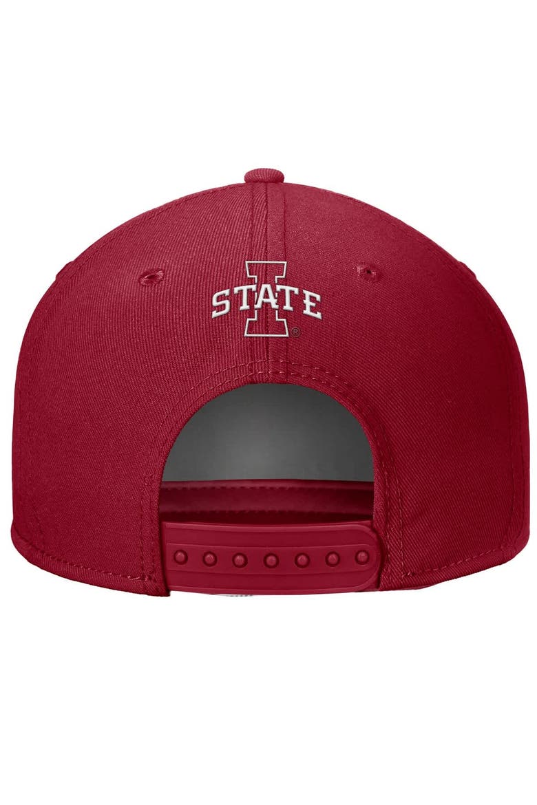 Men's Nike Cardinal Iowa State Cyclones Rise Adjustable Hat, Alternate, color, Cardinal