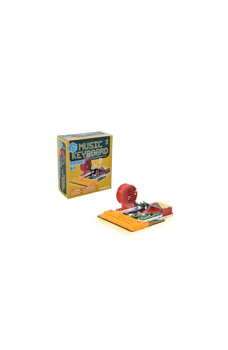 Miniland Electrofun Music Keyboard, Main, color, Multi