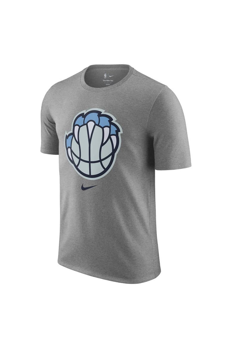 Men's Nike  Heather Gray Memphis Grizzlies 2025/26 City Edition Remix Essential Logo T-Shirt, Alternate, color, Heather Gray