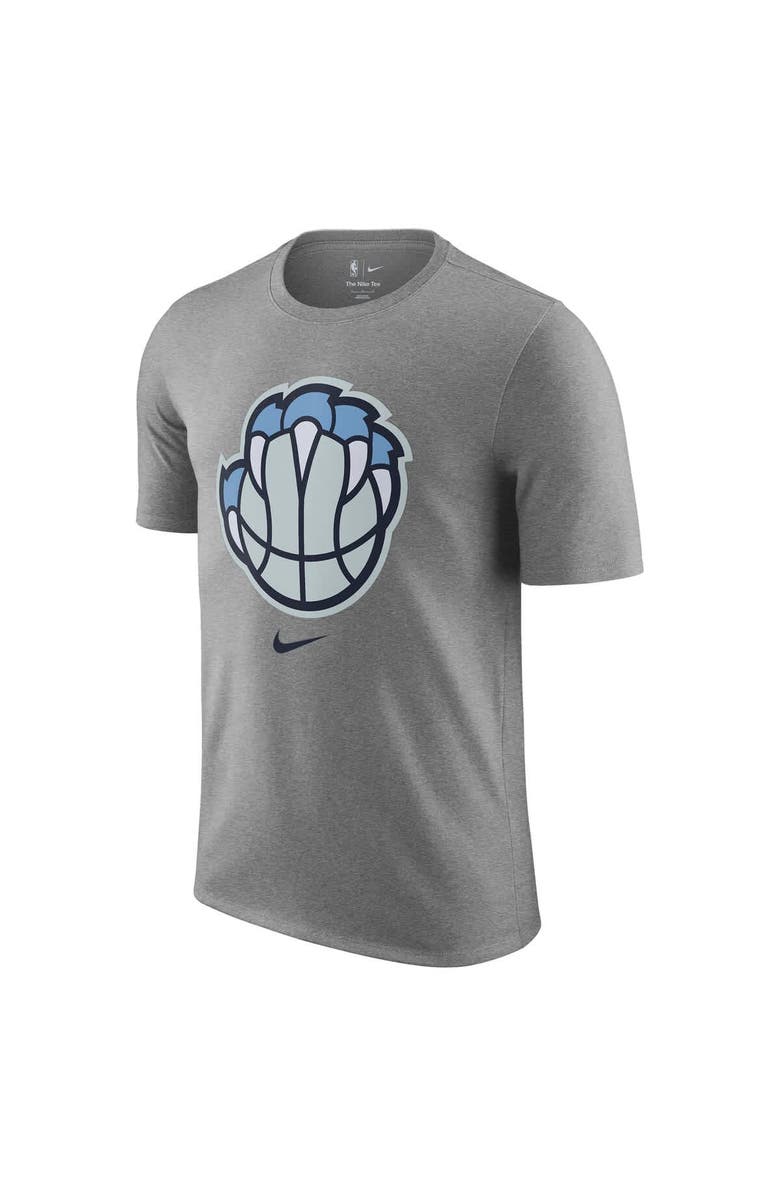 Nike Men's Nike  Heather Gray Memphis Grizzlies 2025/26 City Edition Remix Essential Logo T-Shirt, Alternate, color, Heather Gray