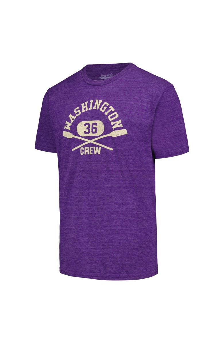 BLUE 84 Men's Blue 84 Purple Washington Huskies Rowing The Boys in the Boat T-Shirt, Alternate, color,
