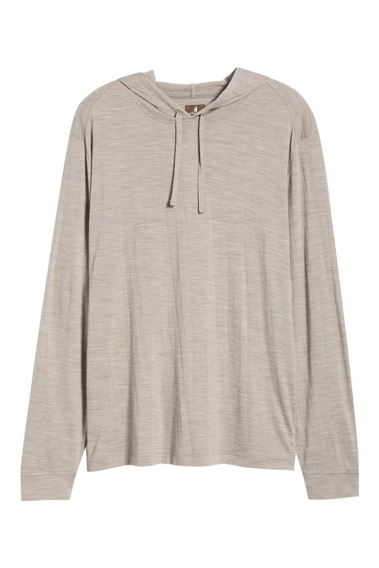 Merino Wool Hoodie, Alternate, color, FLAX