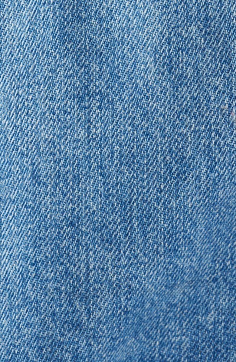 Madewell Belted Oversize Trucker Jean Jacket, Alternate, color, Reston Wash