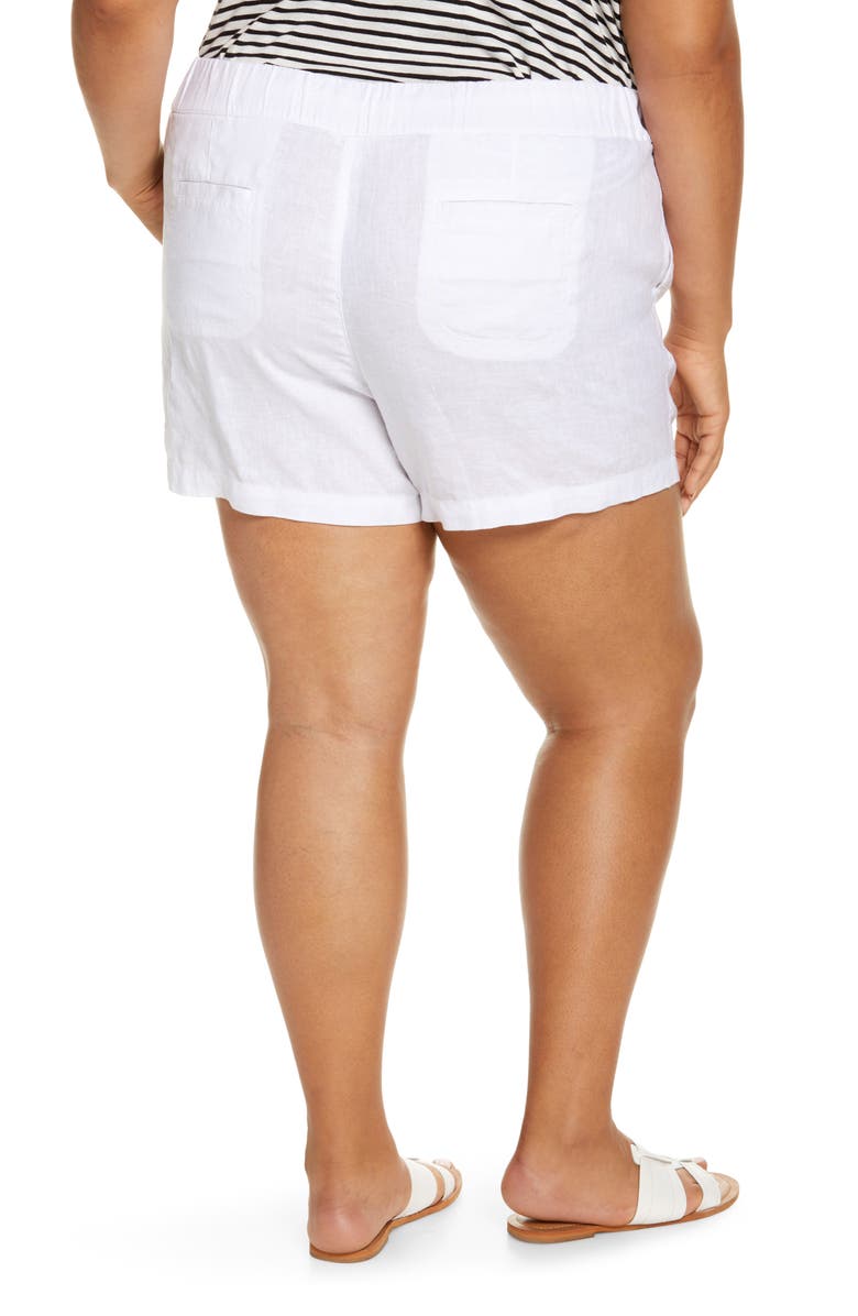Caslon<sup>®</sup> Linen Shorts, Alternate, color, 
