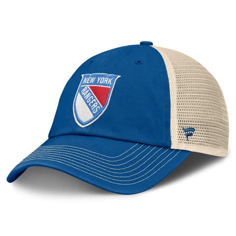 Men
s Fanatics Blue/Cream New York Rangers 2026 NHL Winter Classic Trucker Adjustable Hat