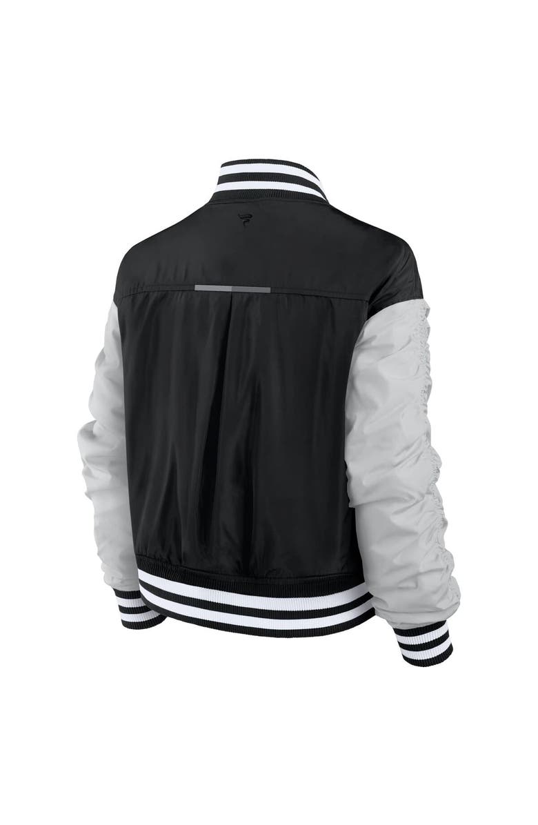 FANATICS Women's Fanatics  Black Las Vegas Raiders Elements Wave Full-Snap Jacket, Alternate, color, Black