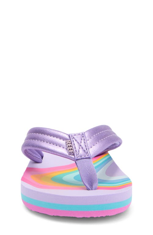 Reef Kids' Ahi Flip Flop In Candyland