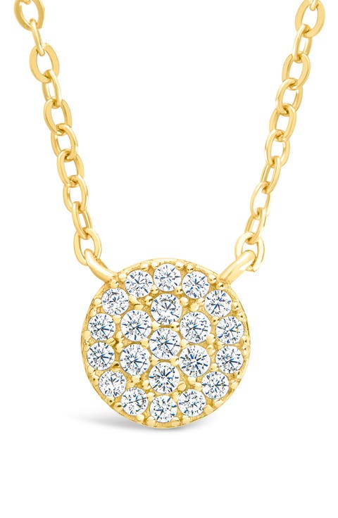 Cubic Zirconia Pendant Necklace