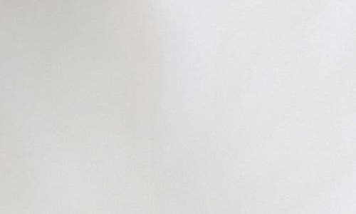 Ming Wang Funnel Neck Crêpe De Chine Shell In White