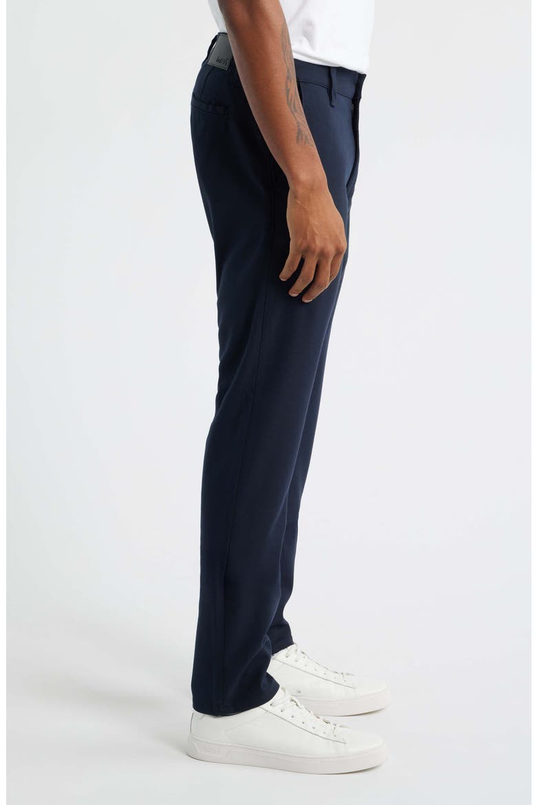 Milton Slim Fit Twill Pants, Alternate, color, NAVY FEATHER TWEED