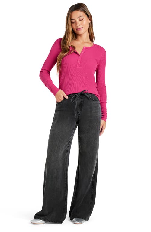 Splendid High Rise Lounge Jeans In Charcoal In Charcoal
