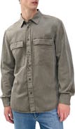 rag & bone Finch Cotton & Lyocell Button-Up Overshirt