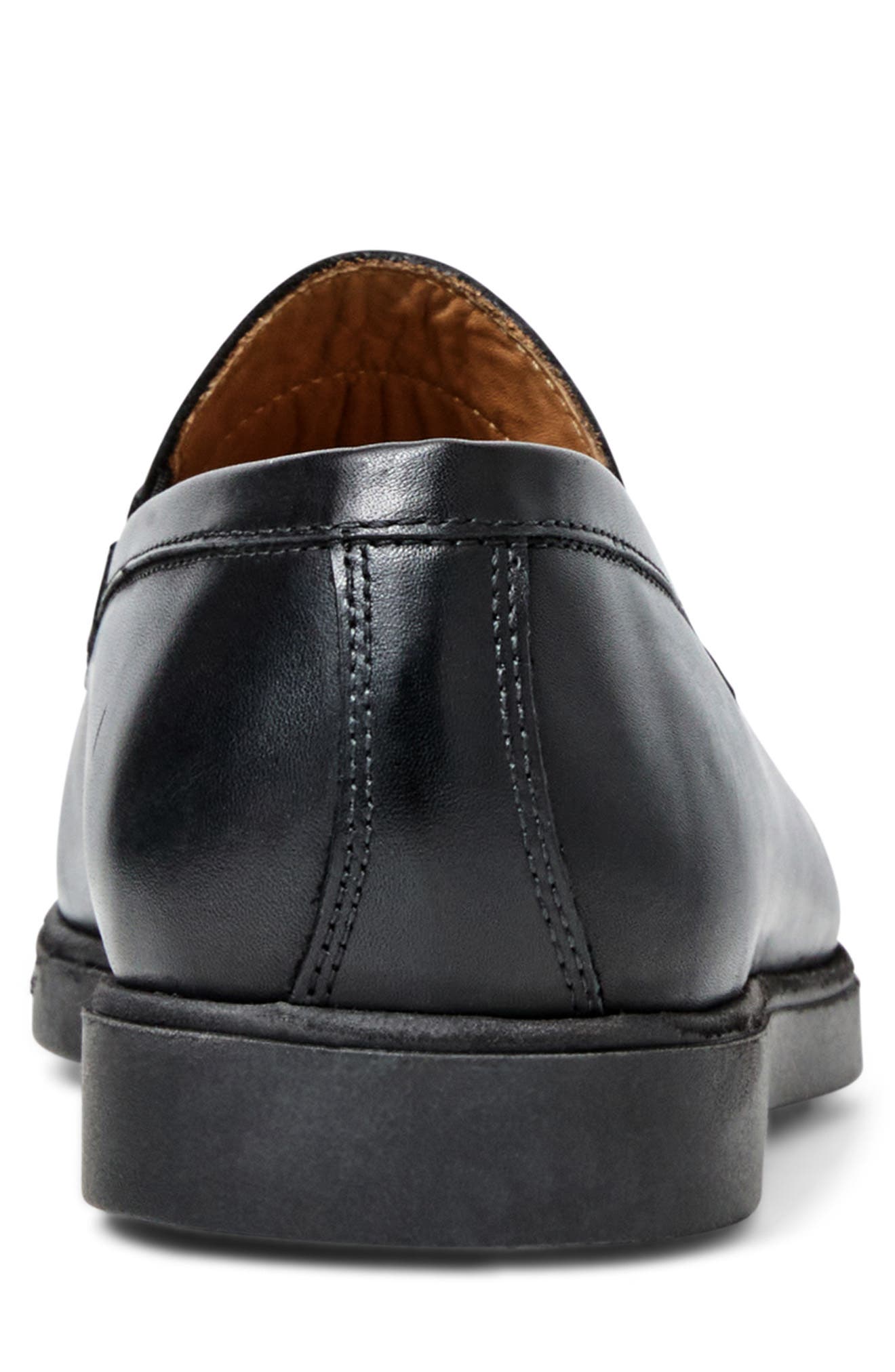 Bruno Magli Ettore Penny Loafer, Alternate, color, Black/ Black