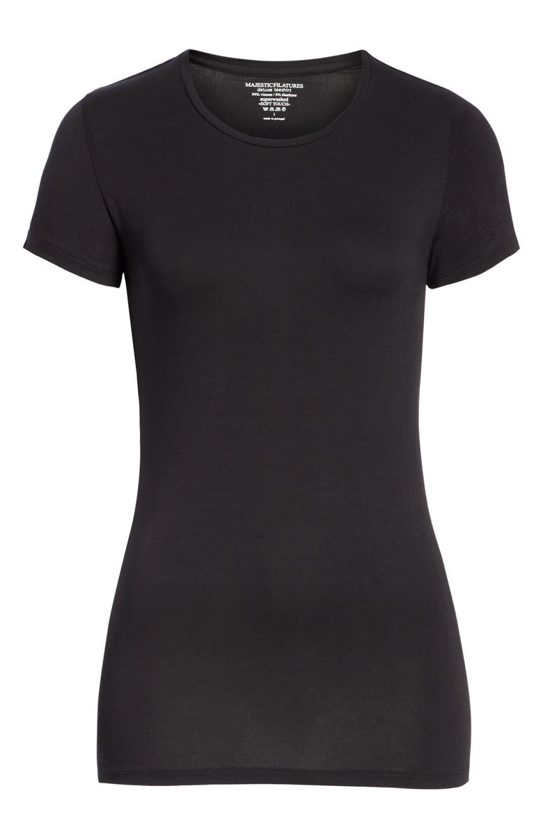 Majestic Filatures Short Sleeve Crewneck Tee, Main, color,