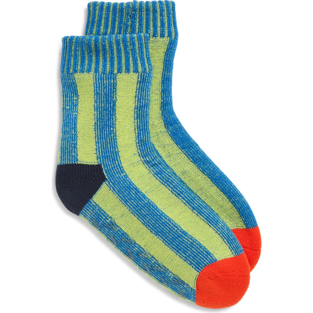 Verloop Mismatch House Crew Socks In Blue