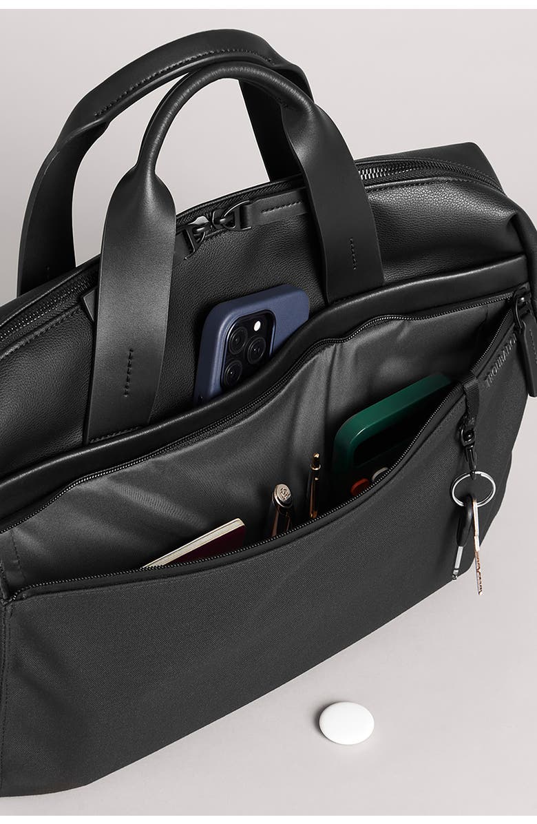 Troubadour Apex Briefcase, Alternate, color, Black
