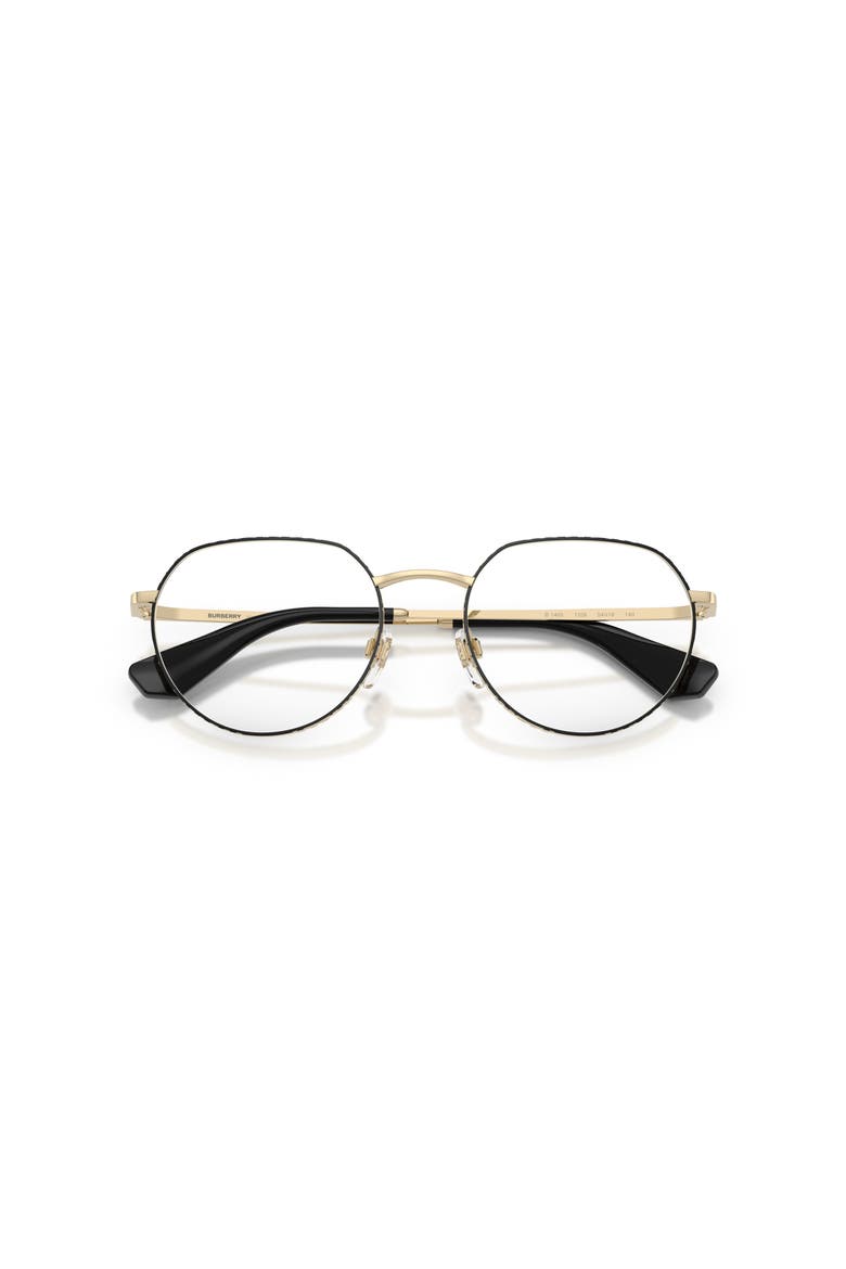 52mm Round optical glasses, Alternate, color, Black