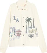 HONOR THE GIFT All Over LA Cotton Fleece Coach's Jacket