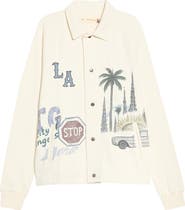 HONOR THE GIFT All Over LA Cotton Fleece Coach's Jacket