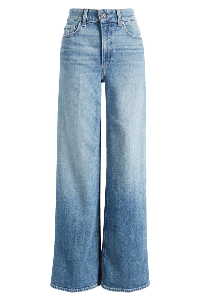 Sasha High Waist Wide Leg Jeans, Alternate, color, STRYBKDIST