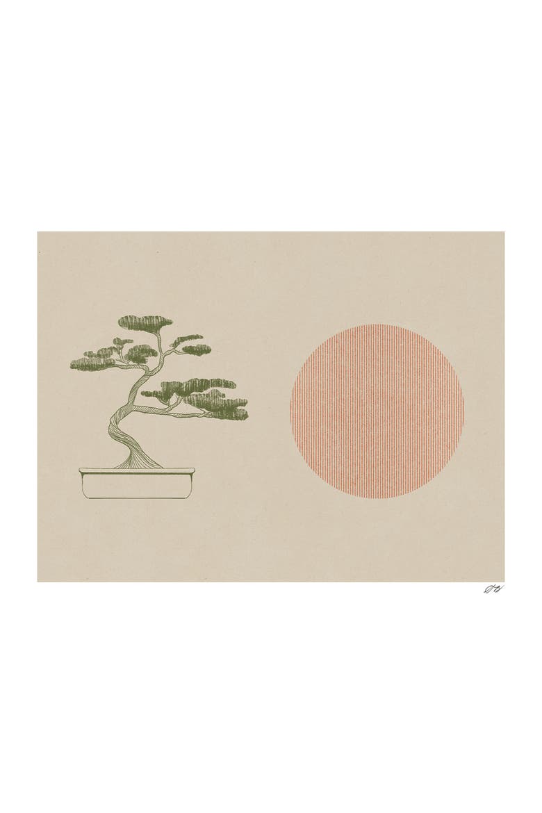 Bonsai Print, Main, color, Multi