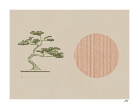 Bonsai Print