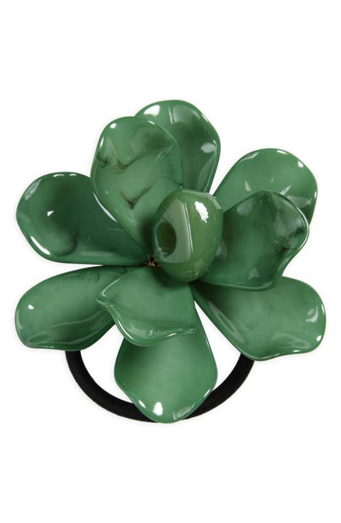 Flower Ponytail Holder