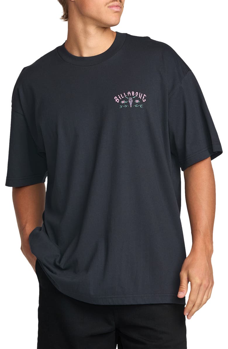 Billabong Raging Bull Regular Graphic T-Shirt, Main, color, 