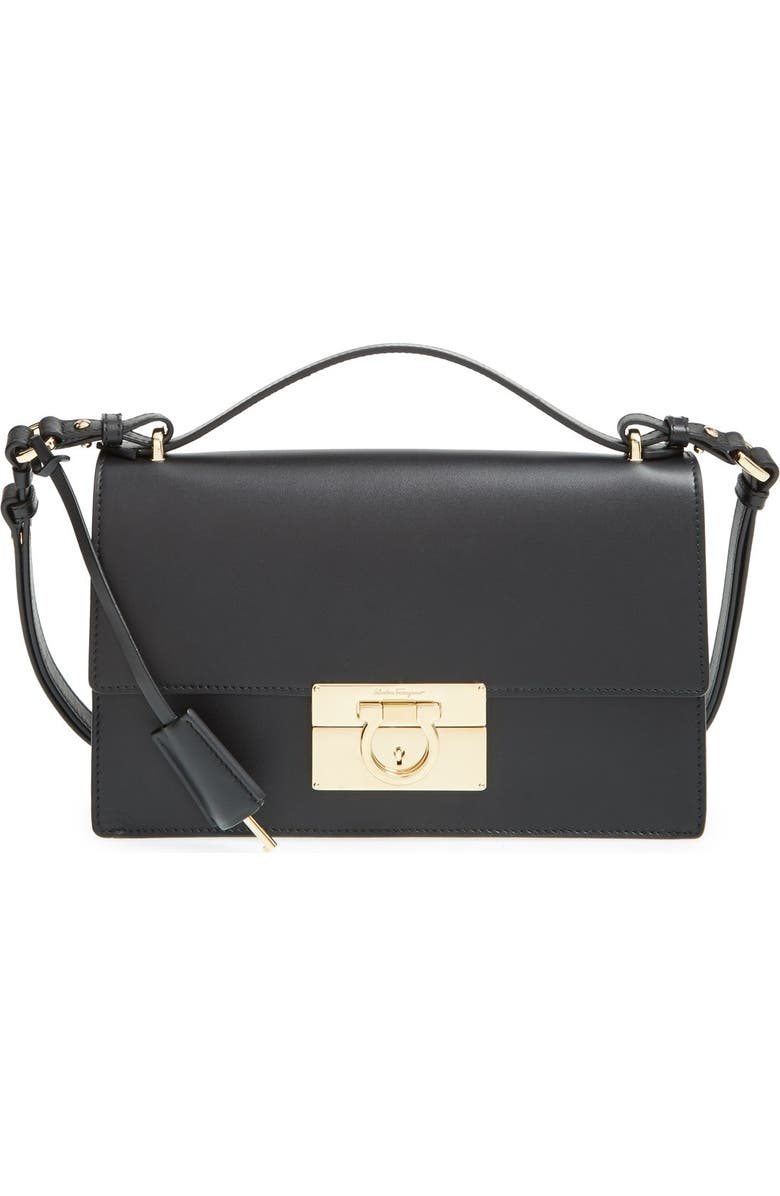 FERRAGAMO Salvatore Ferragamo 'Aileen' Leather Crossbody Bag, Main, color,