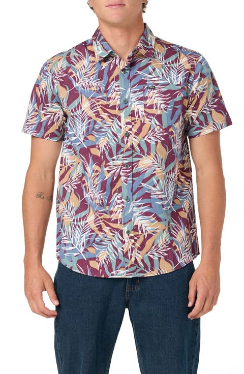 Terrace Standard Fit Short Sleeve Button-Up Shirt