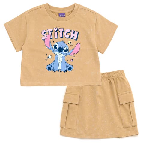 Lilo & Stitch Wash T-Shirt & Skirt Set (Toddler, Little Kid & Big Kid)