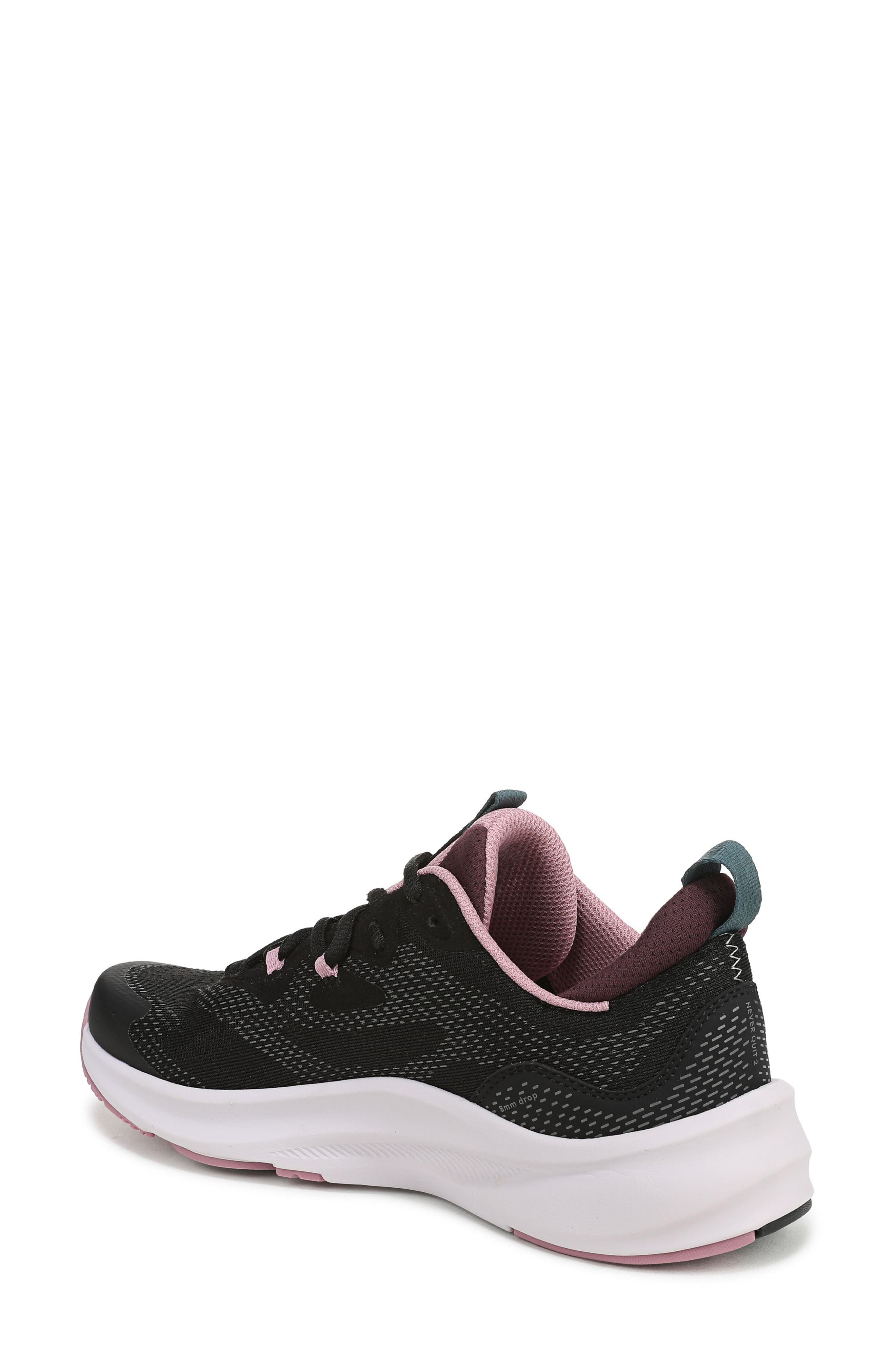 Rykä Never Quit 2 Training Sneaker, Alternate, color, Black