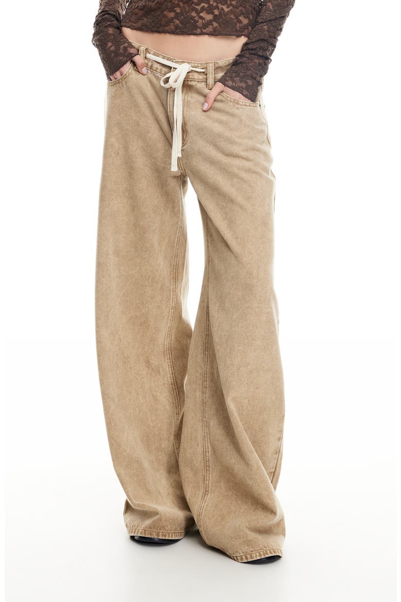 Muse Baggy Jeans, Main, color, CAMEL