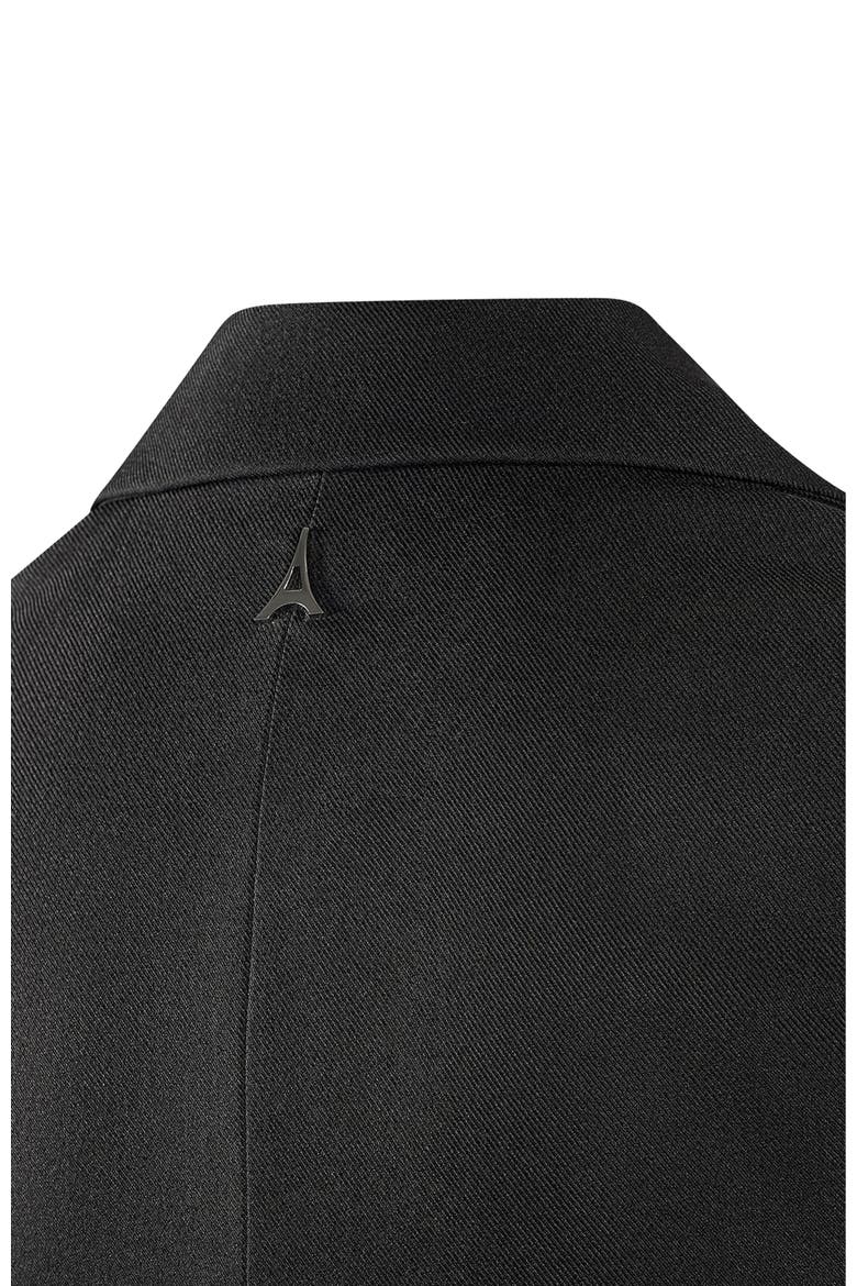 Tailored Blazer Dress with Reversible Corset, Alternate, color, Black