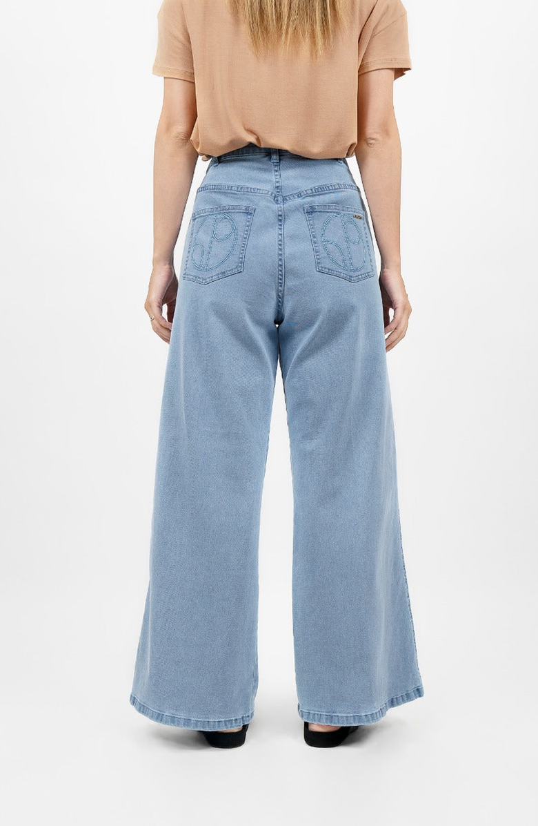 1People-US Los Angeles Wide Leg Jeans in Sky, Alternate, color, Sky