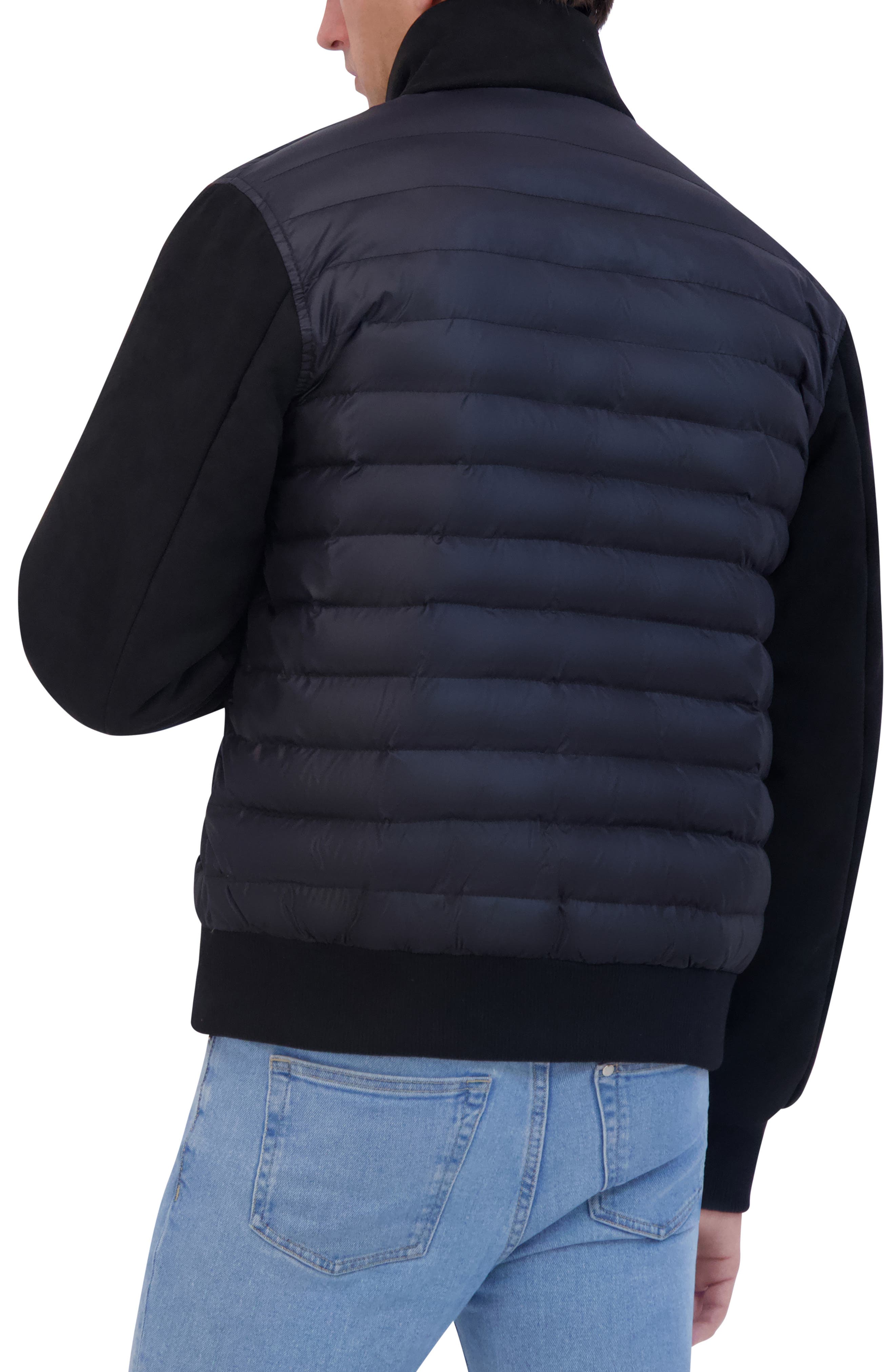 Water Repellent Quilted Bomber Jacket - image 2