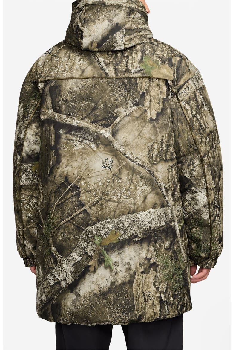 Flight Hunting Camo Down Parka, Alternate, color, MEDIUM OLIVE/ BLACK/ SAIL