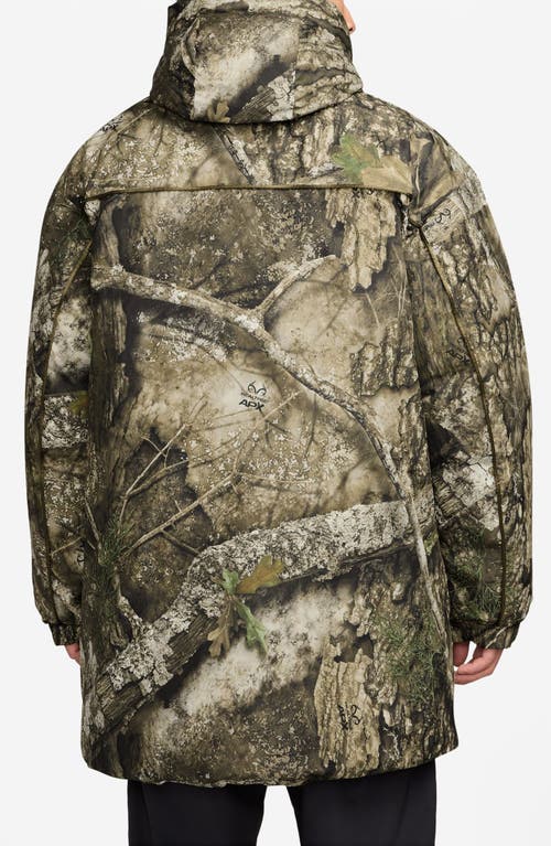 Jordan Flight Hunting Camo Down Parka In Multi