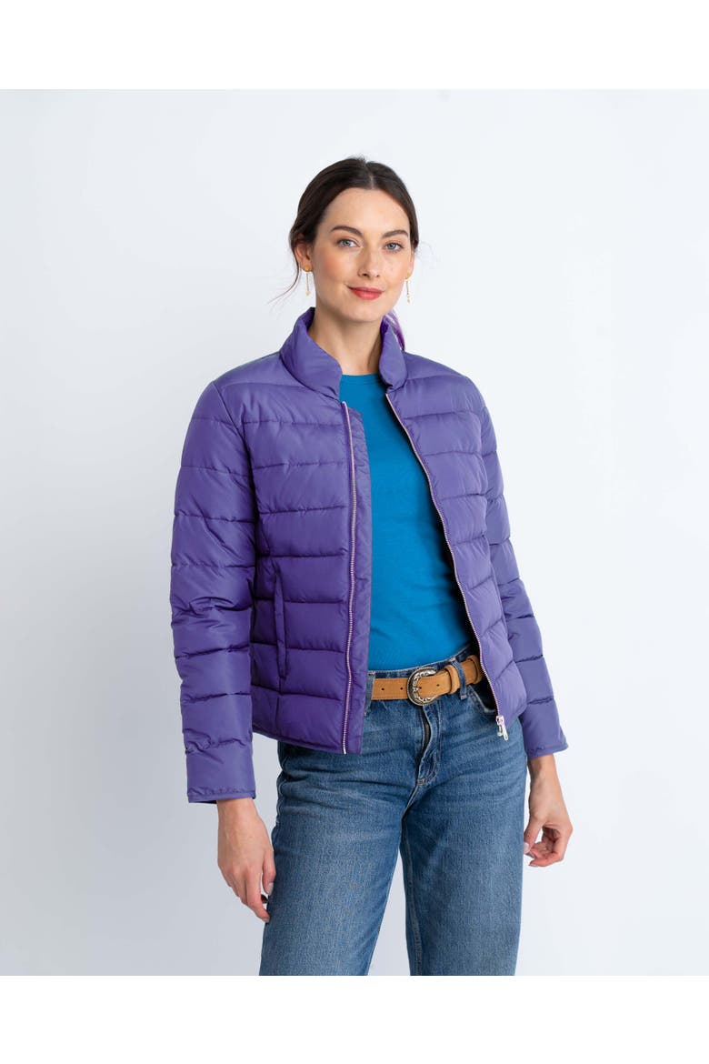 Kaitlyn Quilted Jacket, Main, color, Bluebell