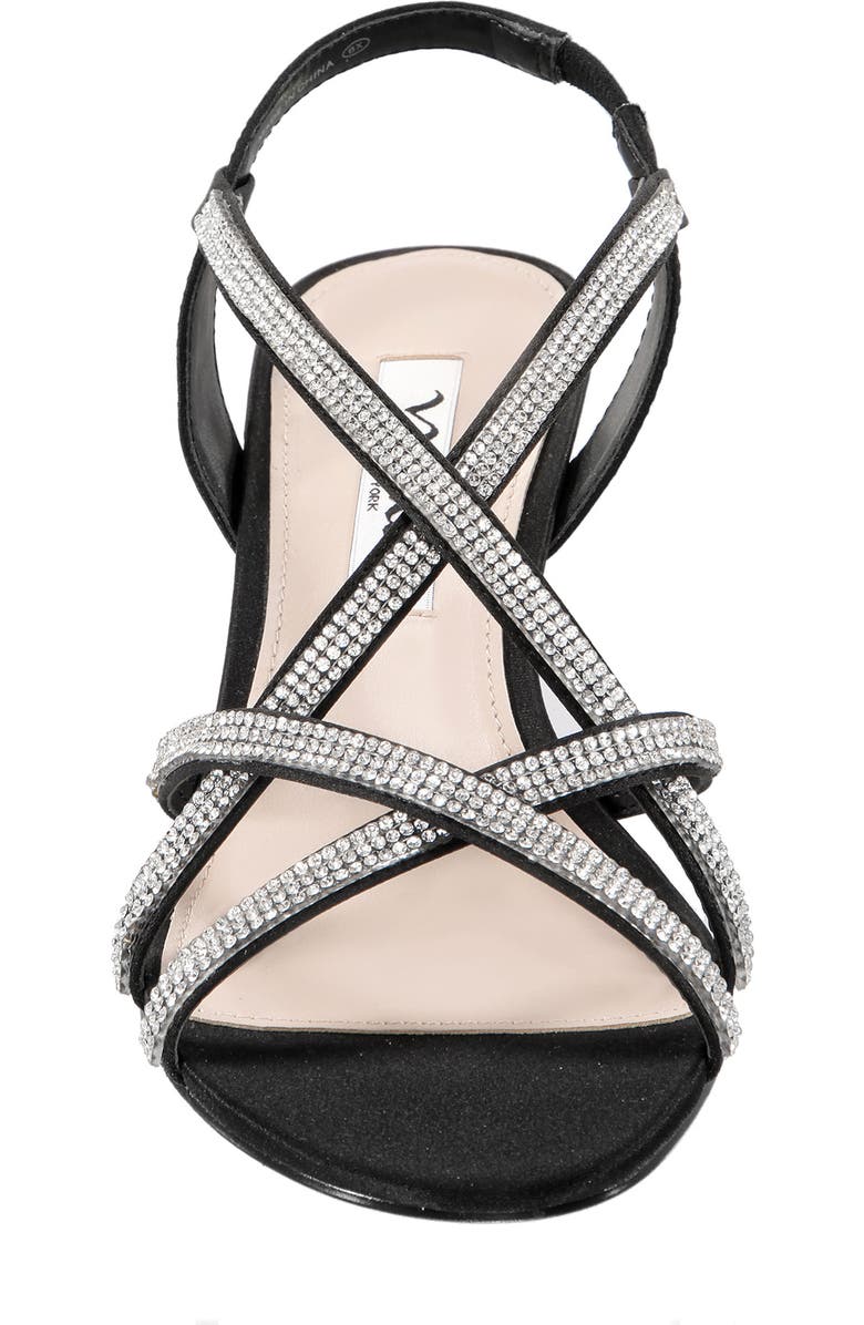 Nina Nadette Embellished Strappy Sandal, Alternate, color,