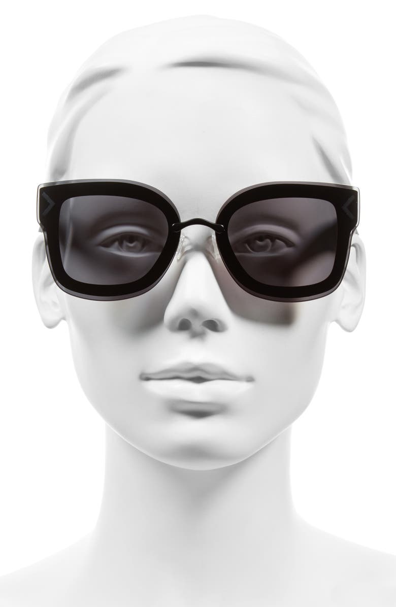 KENDALL + KYLIE Priscilla 65mm Butterfly Sunglasses, Alternate, color, 