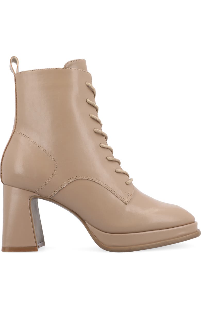 Journee Collection Kalandi Bootie, Alternate, color, Taupe