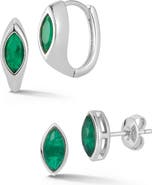 GLAZE JEWELRY Marquise Cubic Zirconia Earring Set