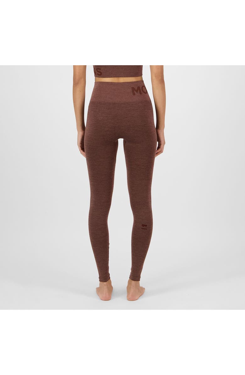 Mons Royale Solace Merino Seamless Legging - Women's, Alternate, color, Henna