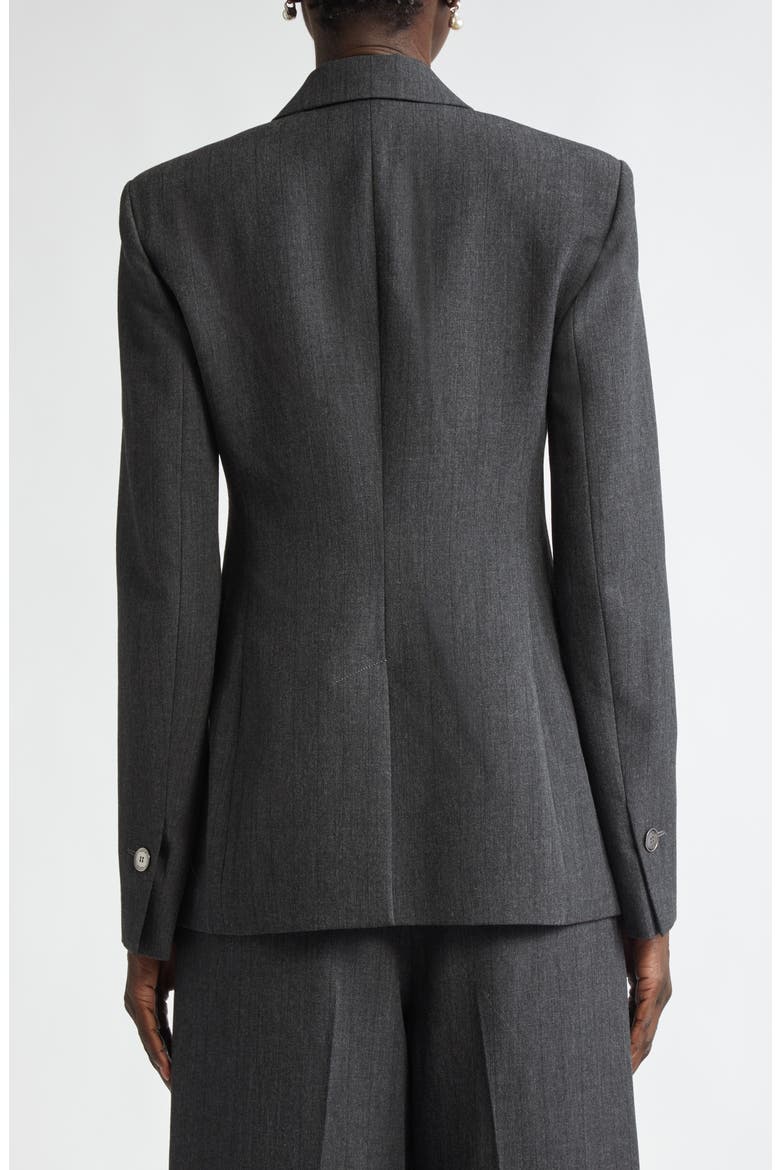 Pinstripe Luxe Suiting Jacket, Alternate, color, SHADOW